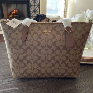 Coach Canvas Tote